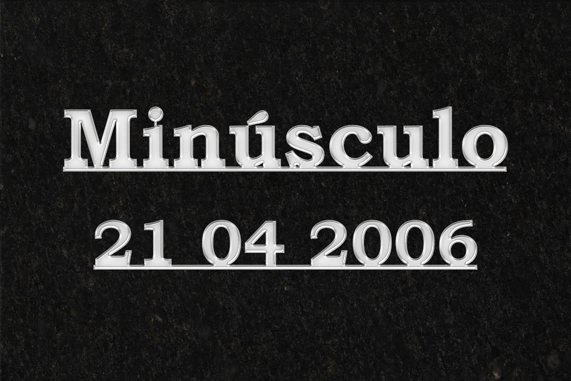 Minúsculo Inox